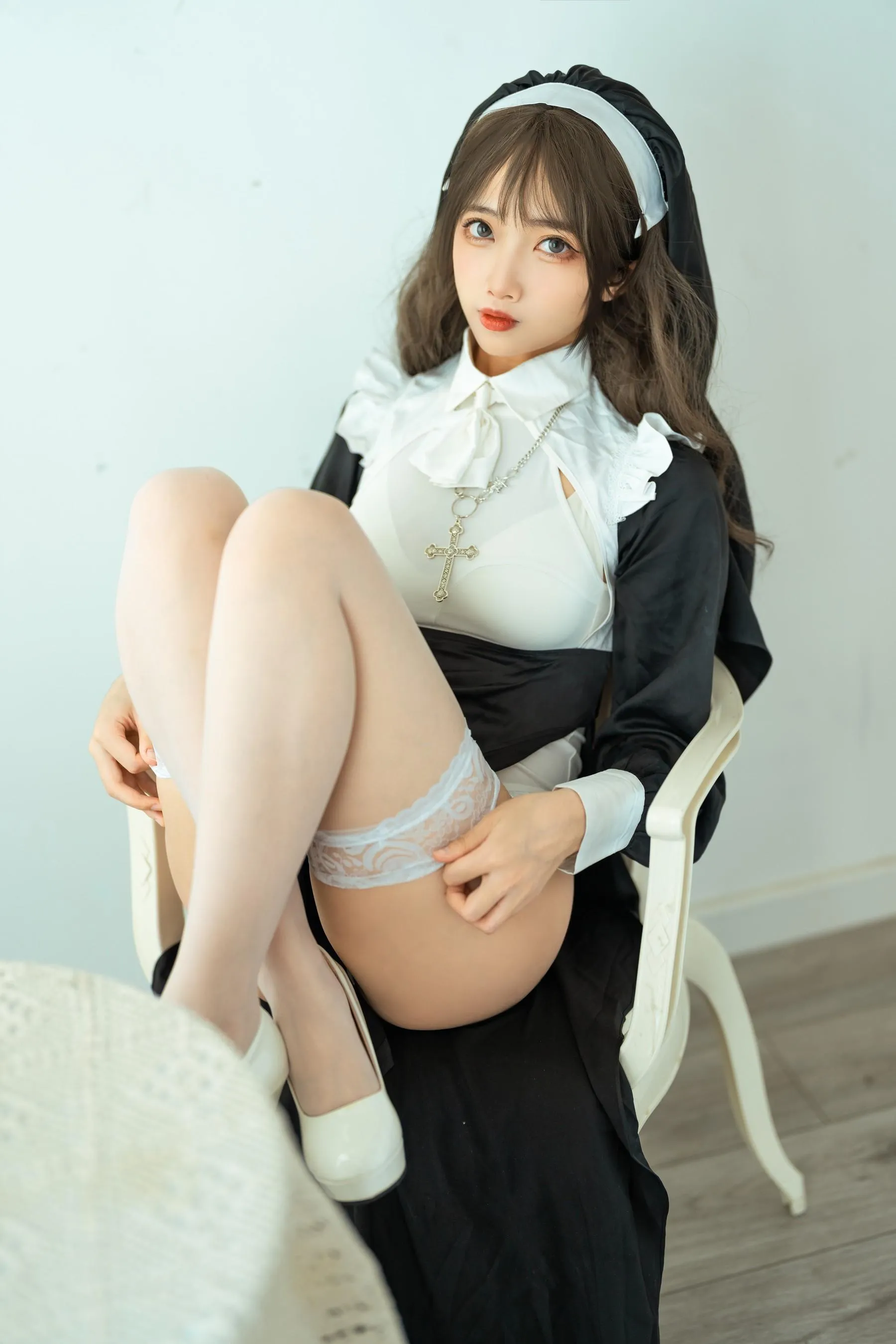 杏仁曲奇 – NO.05 忏悔修女 [45P]插图3